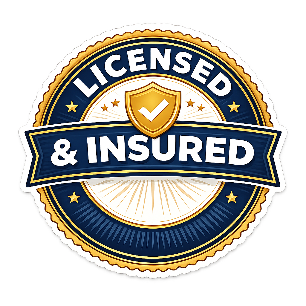 Licensed and Insured
